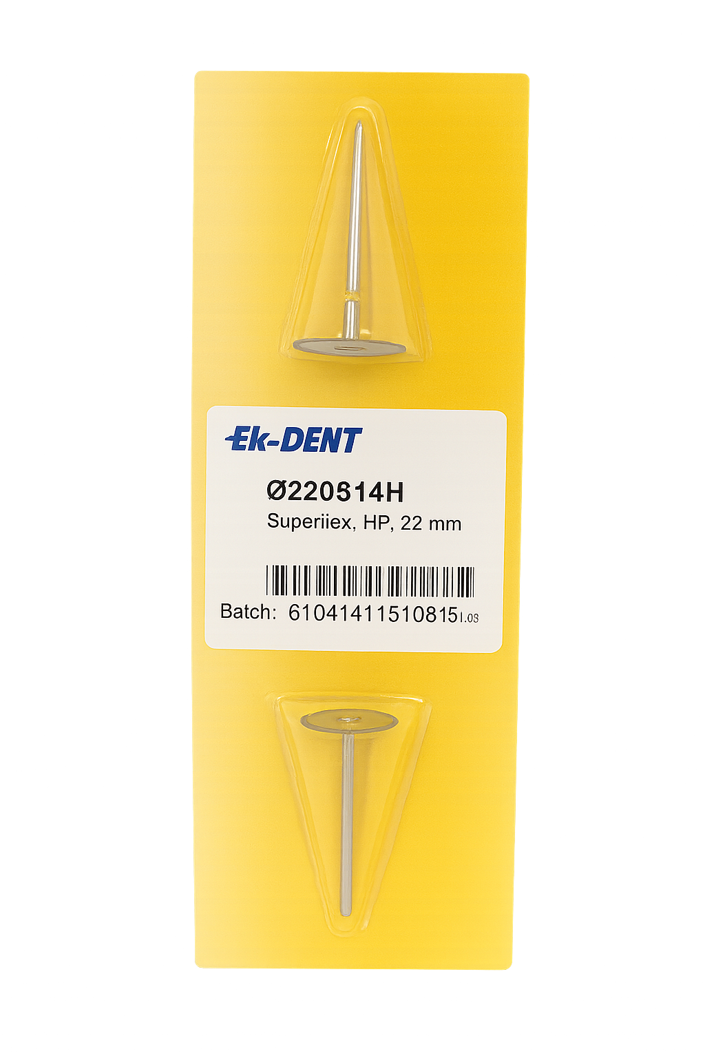 Disque diamanté 22 mm Superflex pour pièces à main