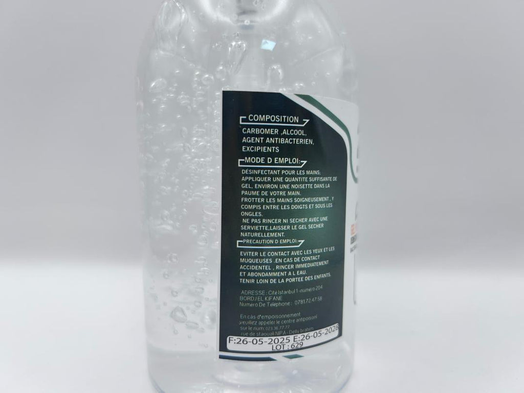 Gel Hydroalcoolique 2M – 500ml