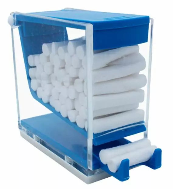 Distributeur de coton salivaire