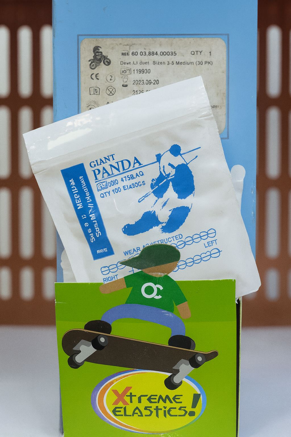 Giant Panda – Orthodontic Elastics:[ 100 unité par sachet]5/16medium